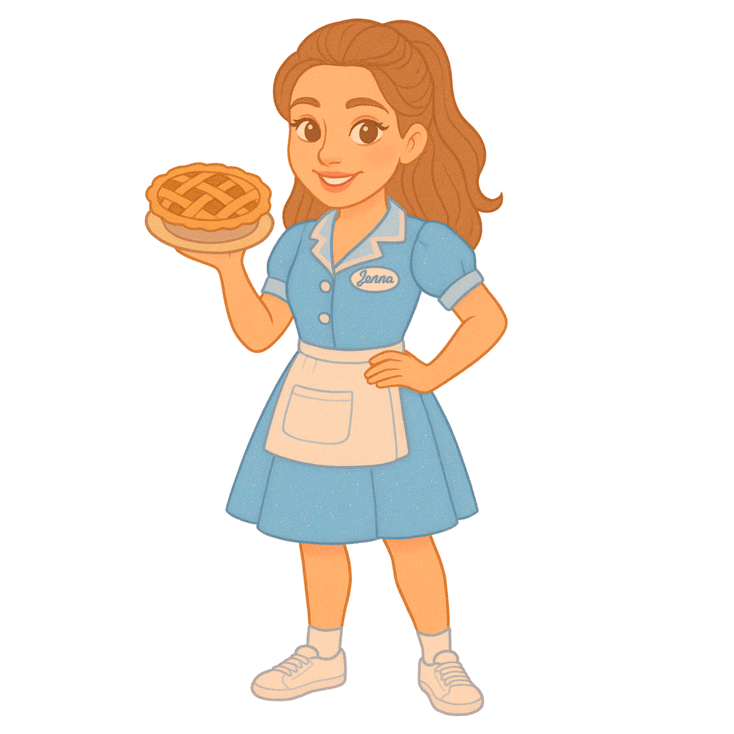 Jenna single sticker