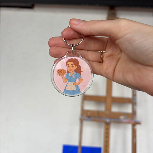 What baking can do keyring